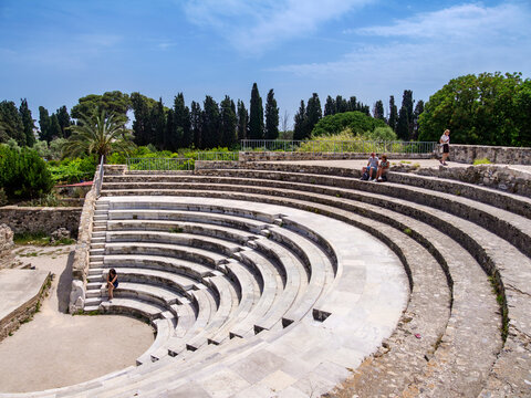 Roman Odeon, Western Archaeological Zone, Kos Town, Kos Island, Dodecanese