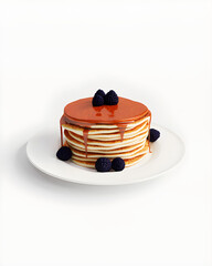pancakes with honey