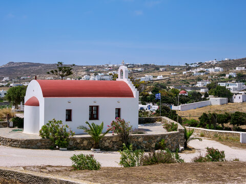 Parekklesi Church, Ano Mera, Mykonos Island, Cyclades