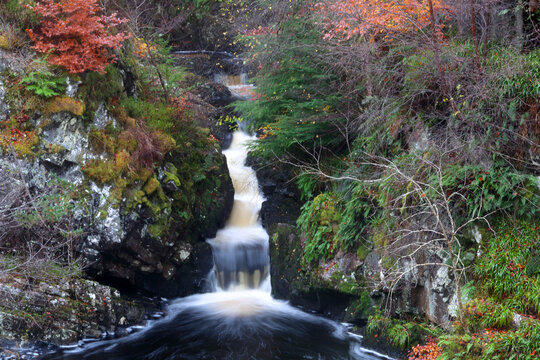 Rogie Falls, Ross-shire, Highlands, Scotland