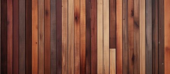 Obraz premium Vertical wooden wall background for showcasing products