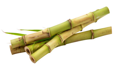 Bamboo Shoots isolated on white background