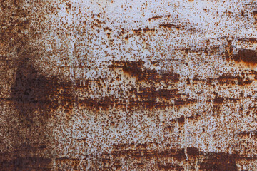Rusty metal texture. Rust background.
