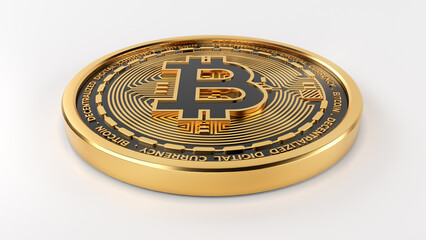 Bitcoin Gold coin background image