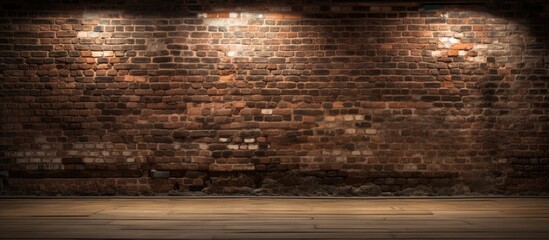 Urban Grunge Interior Brick Wall Stage Texture Background