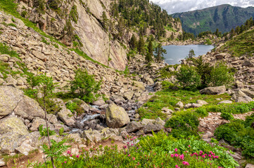 Nationalpark Gerber Tal in den Pyrenäen