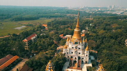 Buu Long pagoda at District 9, Ho Chi Minh City, Vietnam
