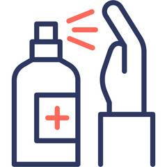 Alcohol Spray Icon