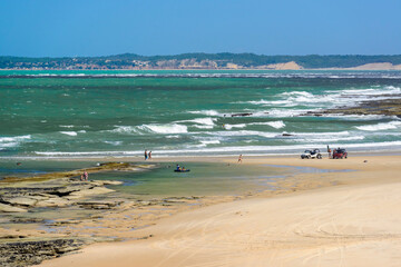Sibaúma beach, near Natal and Pipa beach, in Tibau do Sul, Rio Grande do Norte, Brazil, on March...