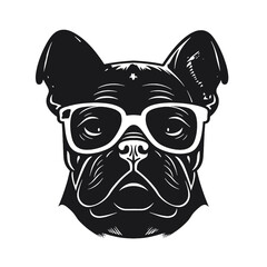 bulldog head tatoo