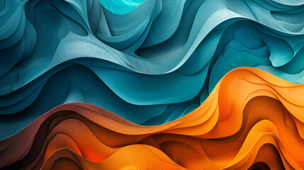 Abstract wallpaper colorful design shapes and texture background, generative ai - obrazy, fototapety, plakaty