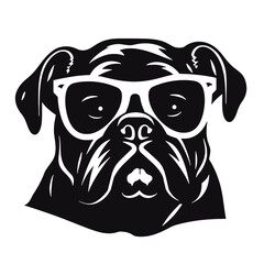  bulldog  silhouette
