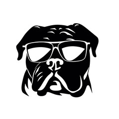  bulldog  silhouette