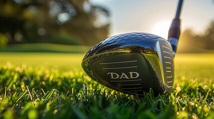 Dad golf text
