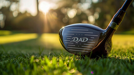 Dad golf text