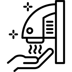 Hand Dryer Icon