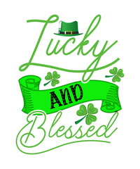 
St Patrick's Day SVG Bundle , Funny St Patrick's Signs ,Irish Svg |,Lucky Svg ,St Patricks Designs , Cricut and Silhouette Files