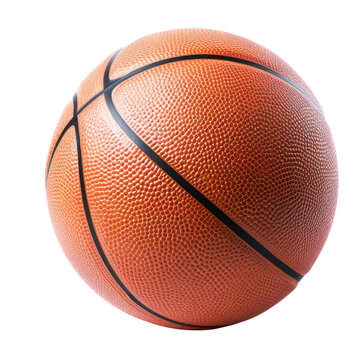 Basketbal isolate on white background.