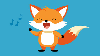 singing-animal-cute-fox-cartoon-character-cartoon