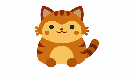 A cute cat vector illustration