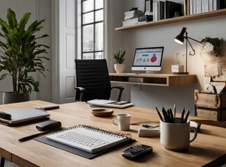 Modern casual business office