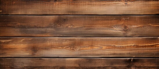 Fototapeta premium Wood Texture Close Up View of Wooden Plank Grain Background