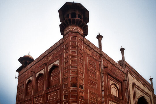 Reise durch Indien. Agra in Radjasthan