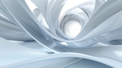 Abstract white modern dynamic background