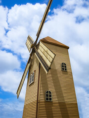vintage windmill.