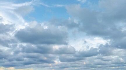 blue sky background with tiny clouds.Sky clouds.Sky with clouds weather nature cloud blue.