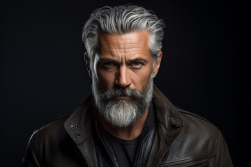 Obraz premium AI generated portrait of confident successful handsome businessman