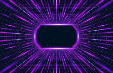 3d vector space background. - 753692789
