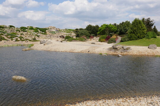 See im Lausitzer Findlingspark Nochten