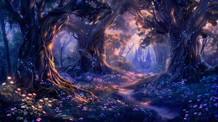 Generative AI, Enchanted Twilight: The Path to Mystical Castle