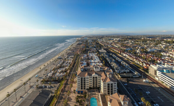 Oceanside California Landmarks by Drone 