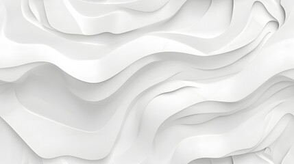White rippled abstract texture - obrazy, fototapety, plakaty