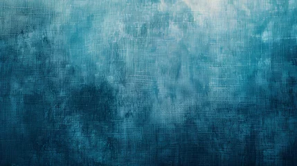 Fotobehang An aqua and teal vintage background with a mottled, distressed texture and rustic feel. © Vivid Canvas