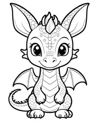 Dragon Fun Time: Coloring Adventure for Kids