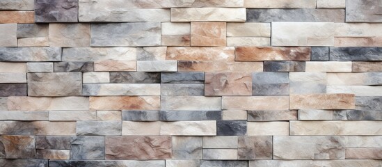 Marble brick stone tile wall texture background