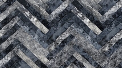 Classic herringbone pattern in shades of grey for elegant texture