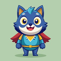Cute Cartoon Mascot Illustration Style
