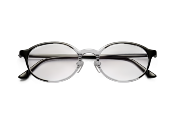 A Pair of Glasses on a White Background