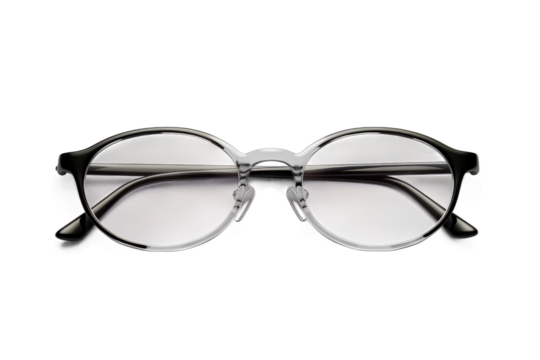 A Pair of Glasses on a White Background