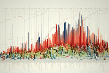 Marvel at the ingenuity of stock market visualization through inventive and imaginative graphs.
