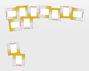 Old Film Photo Slide Mounts With Alpha
