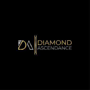 Diamond Ascendance luxury logo design