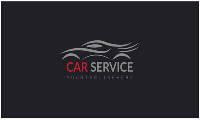 Abstract Car logo sign symbol for Automotive