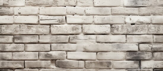 White brick wall in horizontal orientation