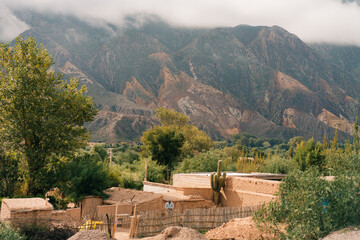 Tilcara, Argentina - Mar 4th 2024 A street market in Tilcara
