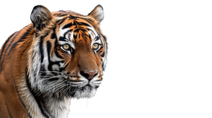 Close-up portrait of Tiger white background.png